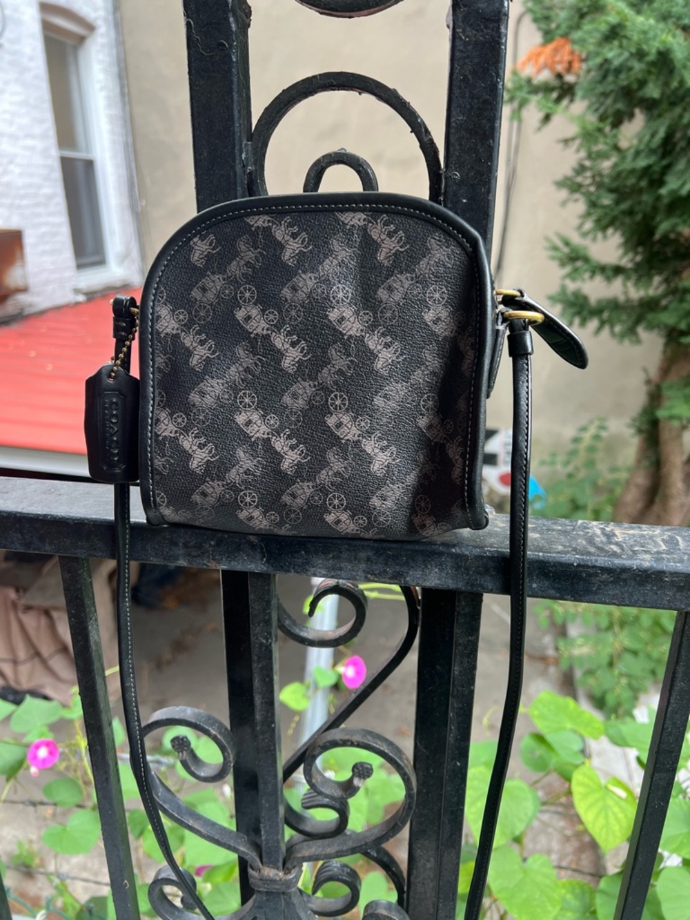 Coach Vintage Revival Zip Crossbody – Limited Edition Horse & Carriage